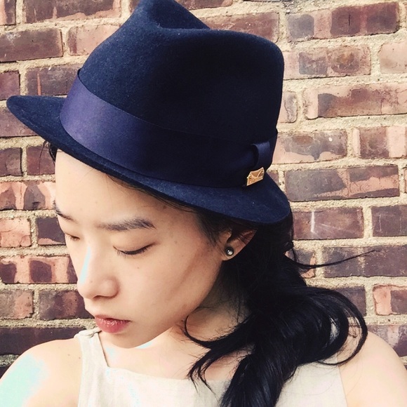 Burberry Rabbit Hair Fedora - Picture 1 of 4